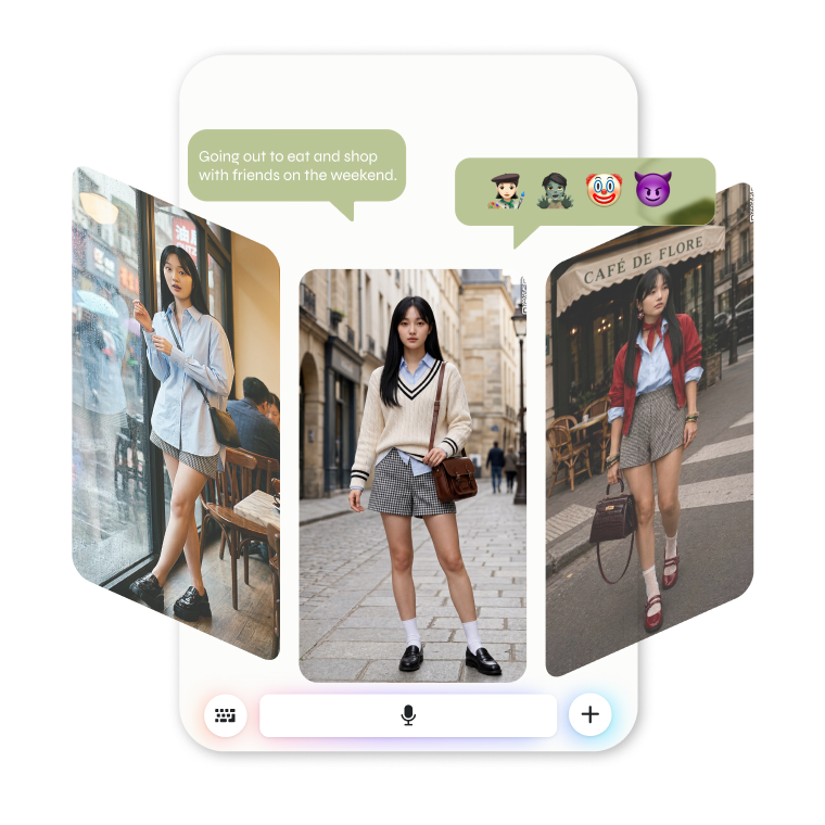 Styloom outfit conversation and styling suggestions